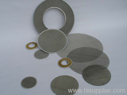 round panels stainless steel wire mesh