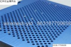 SS316 Staggered Round Holes Perforated Metal
