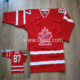 #87 crosby red 2010 olympic canada nhl jersey