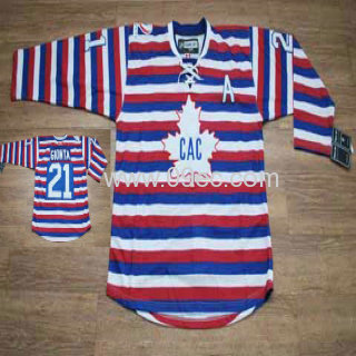 #21 GIONTA strip montreal canadiens hockey jersey