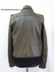 Men's natural leather jacket