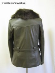 Ladie's natural leather jacket