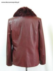 Ladie's natural leather jacket