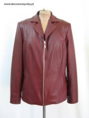 Ladie's natural leather jacket