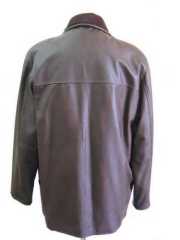 Men's natural leather jacket