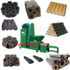 charcoal briquette machine