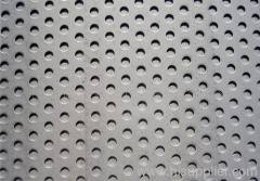 Round hole Perforated plate mesh