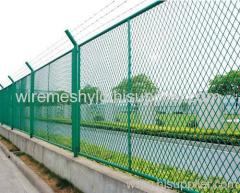 barbed expanded metal fences