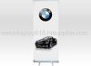 Aluminum roll up banner stand display