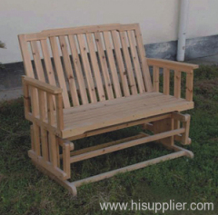 Wooden bench