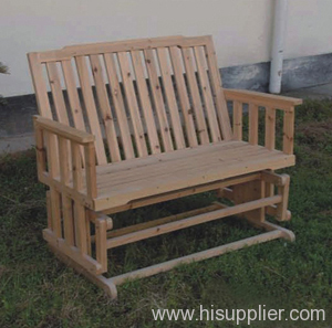 Wooden bench