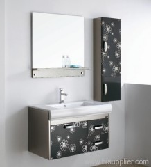 stainless bathroom vanity