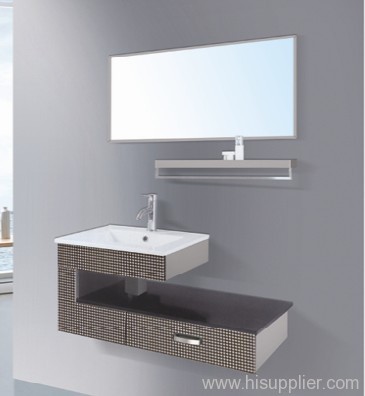 Modern Stainless Steel Bathroom Vanity