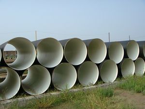 Large diameter seamless pipe