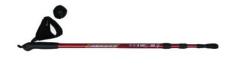 3 sections nordic walking sticks