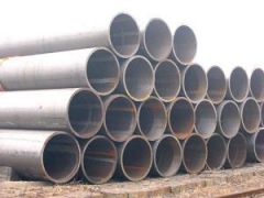 Large-diameter welded steel pipe