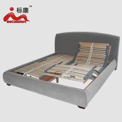 Latex Adjustable  on Wooden Slat Adjustable Bed  China Modern Wooden Slat Adjustable Bed