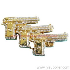 Handgun Hip Hop Belt Buckles