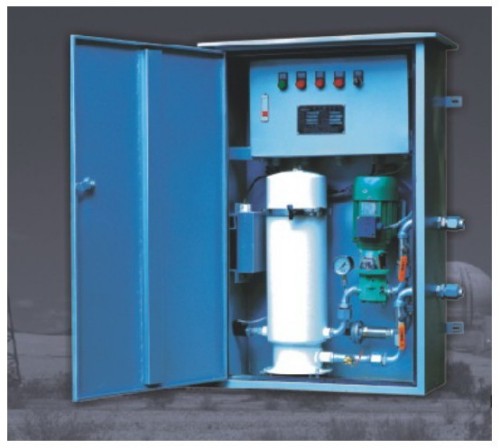 TC loading-switch on-line oil purifier device