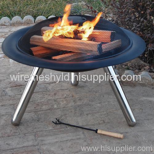 BBQ stove expanded metal meshes