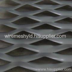 pvc coated big hole aluminum expanded metal meshes