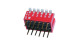 2,3,4,5,6position piano type DIP switch