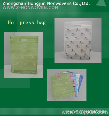 Hot press bag