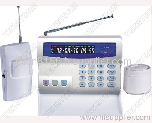 Color LCD gsm alarm system with sms alert
