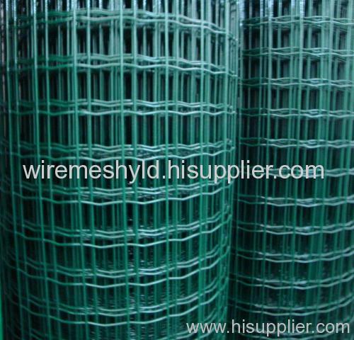 deep green pvc coated holland electric welded wire meshes