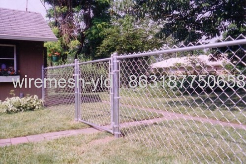 Hot-dipped Galvanized Residential Fence