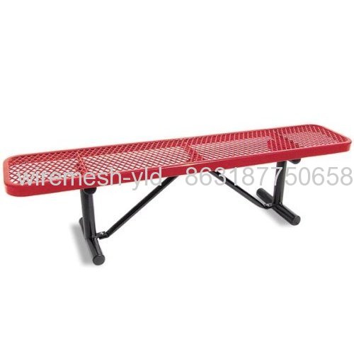 Pvc Coated Expanded Meatl Bench