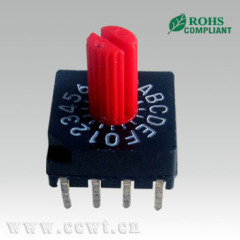 16 position rotary type DIP switch