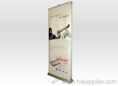 Roll duble banner stand display