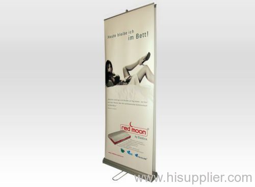 Roll duble banner stand display