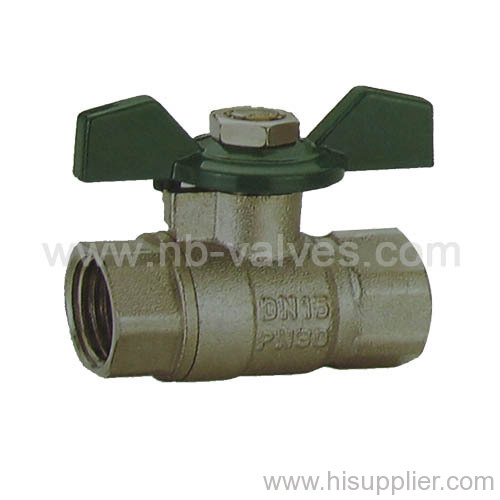 MM Brass Ball Valve Aluminium Handle