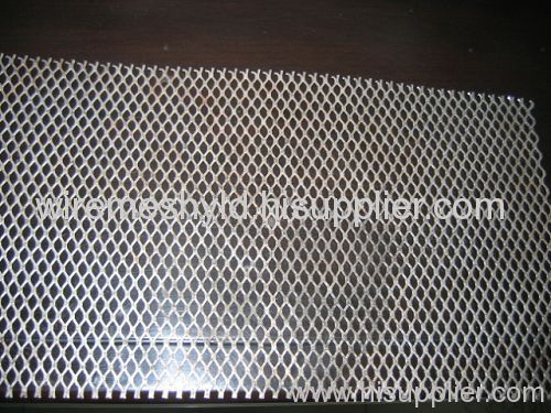 flattened expanded metal mesh