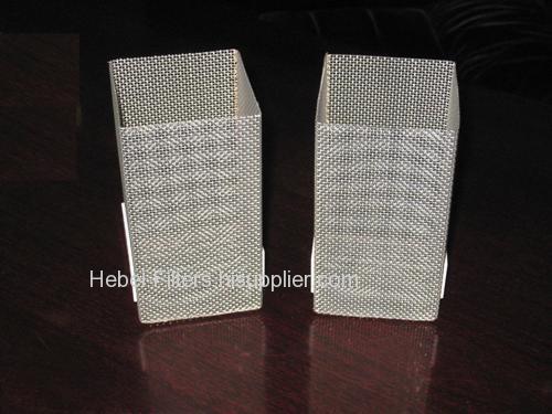 Cube Wire Mesh Filter