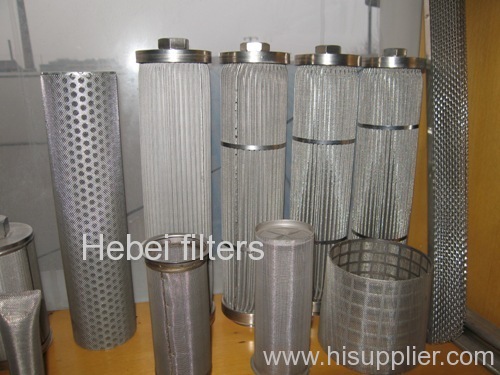 Metal Pleated Filters Media