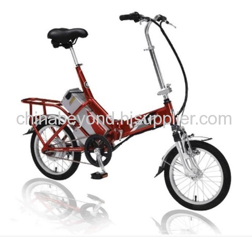 electric folding bicycle