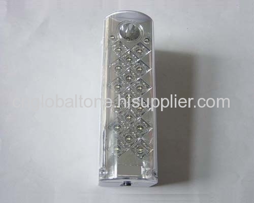 Led rechargeable emergency lamp