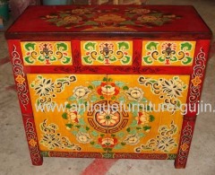 Antique Tibetan cabinet