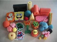 animal toy sponges