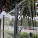 white pvc coated welded wire mesh fences