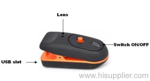 Bluetooth clip mini camera