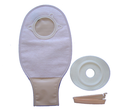 Two system colotomy bag