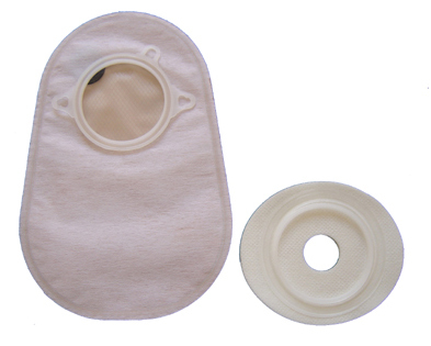 open type colostomy bag