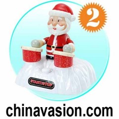 USB Drumming Santa