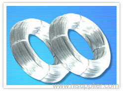 Hot-galvanized wire