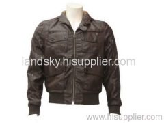 men's leather jacket