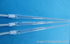 Gold-plating halogen tube/ far infrared halogen heating tube